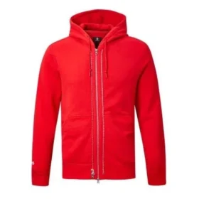 Sweat à capuche zippé intégral, tailles asiatiques « Red »