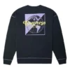 Sweat à col rond Renew Graphic, tailles asiatiques « Noir »