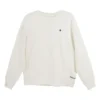 Sweat à col rond Star, tailles asiatiques « Beige »