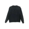 Sweat à col rond Star, tailles asiatiques « Noir »