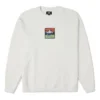 Sweat-shirt à capuche Counter Climate Graphic Crew, tailles asiatiques « Blanc »