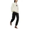 Sweat-shirt à capuche Counter Climate Graphic Crew, tailles asiatiques « Blanc »