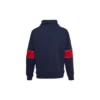 Sweat-shirt à col cheminée et fermeture éclair quart de longueur Chuck Taylor All Star, tailles asiatiques « Bleu marine »
