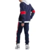 Sweat-shirt à col cheminée et fermeture éclair quart de longueur Chuck Taylor All Star, tailles asiatiques « Bleu marine »