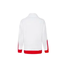 Sweat-shirt à col cheminée imprimé, tailles asiatiques « Rouge » Sweat-shirt à col cheminée imprimé, tailles asiatiques « Rouge »