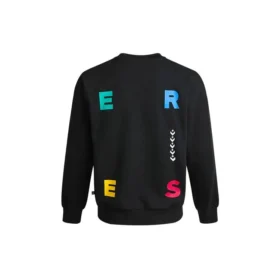 Sweat-shirt à col rond avec imprimé lettres contrastées « Noir » Sweat-shirt à col rond avec imprimé lettres contrastées « Noir »