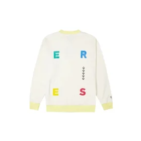Sweat-shirt à col rond avec imprimé lettres contrastées « White » Sweat-shirt à col rond avec imprimé lettres contrastées « White »