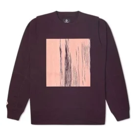Sweat-shirt à col rond Converse Shapes Bubble unisexe, tailles asiatiques « Black Currant » Sweat-shirt à col rond Converse Shapes Bubble unisexe, tailles asiatiques « Black Currant »