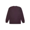Sweat-shirt à col rond Converse Shapes Bubble unisexe, tailles asiatiques « Black Currant »