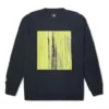 Sweat-shirt à col rond Converse Shapes Bubble unisexe, tailles asiatiques « Noir »