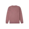 Sweat-shirt à col rond en molleton brossé avec motif étoile et chevrons brodés Go-To, tailles asiatiques « Marron »
