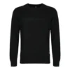 Sweat-shirt à col rond Essentials, tailles asiatiques « Noir »