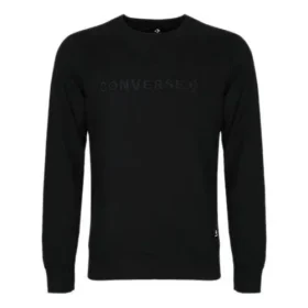 Sweat-shirt à col rond Essentials, tailles asiatiques « Noir »