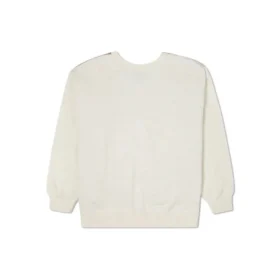 Sweat-shirt à col rond matelassé Shapes, tailles asiatiques « Beige »