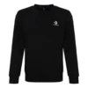 Sweat-shirt à col rond Star Chevron EMB, tailles asiatiques « Noir »