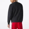 Sweat-shirt à col rond Star Chevron EMB, tailles asiatiques « Noir »
