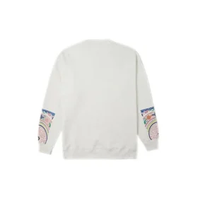 Sweat-shirt à col rond Tapesty Tailles asiatiques « Blanc »
