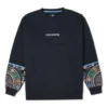 Sweat-shirt à col rond Tapesty, tailles asiatiques « Noir »