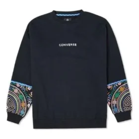 Sweat-shirt à col rond Tapesty, tailles asiatiques « Noir »