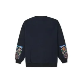 Sweat-shirt à col rond Tapesty, tailles asiatiques « Noir »