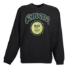 Sweat-shirt à col rond University, tailles asiatiques « Noir »