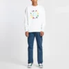 Sweat-shirt Converse x Golf Le Fleur Crew, tailles asiatiques « Blanc »