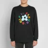 Sweat-shirt Converse x Golf Le Fleur Crew, tailles asiatiques « Noir »