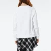 Sweat-shirt décontracté Tailles asiatiques « Blanc »