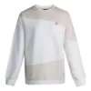 Sweat-shirt décontracté, tailles asiatiques « Blanc-rose »