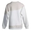 Sweat-shirt décontracté, tailles asiatiques « Blanc-rose »