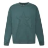 Sweat-shirt Star Logo, tailles asiatiques « Vert »