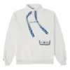 Sweat-shirt Tapesyt Crew – Tailles asiatiques « Blanc »