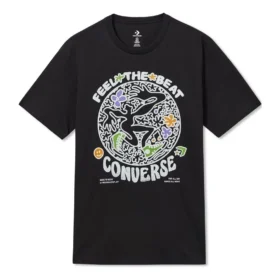 T-shirt Abstract Dance, tailles asiatiques « Noir »