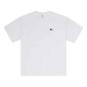 T-shirt ample avec patch Sneaker, tailles asiatiques « Blanc »
