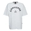 T-shirt ample en maille Areca Palm, tailles asiatiques « White Black »