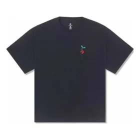 T-shirt ample à motif étoile et chevrons, taille asiatique, couleur « Noir »