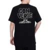 T-shirt avec logo cartoon, tailles asiatiques « Noir »