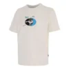 T-shirt avec logo Disk Jockey, tailles asiatiques « Blanc »