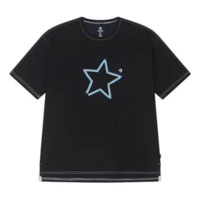 T-shirt avec logo One Star, tailles asiatiques « Black Blue »