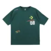 T-shirt avec logo « Put-a-Smile-On-Your-Face » – Tailles asiatiques « Vert »