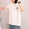 T-shirt avec logo skateboard, tailles asiatiques « Blanc »