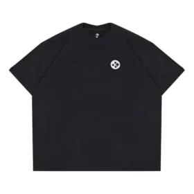 T-shirt avec logo skateboard, tailles asiatiques « Noir »
