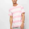 T-shirt avec logo Wordmark, tailles asiatiques « Rose »