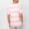 T-shirt avec logo Wordmark, tailles asiatiques « Rose »