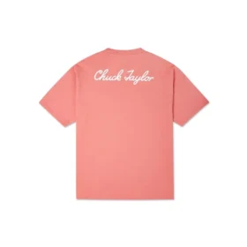 T-shirt avec patch Chuck Taylor, tailles asiatiques « Rose »