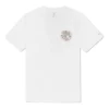 T-shirt blanc ample à col rond pour homme Converse x Keith Haring Crossover avec logo brodé et imprimé alphabétique