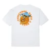 T-shirt blanc à manches courtes et col rond ample pour homme Converse avec imprimé cartoon