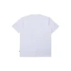 T-shirt blanc à manches courtes respirant pour homme Converse avec imprimé visage souriant