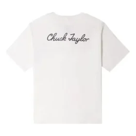 T-shirt à boutons avec logo Chuck Taylor, tailles asiatiques « Blanc »