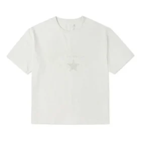 T-shirt brodé Chuck 70S, tailles asiatiques « Blanc »